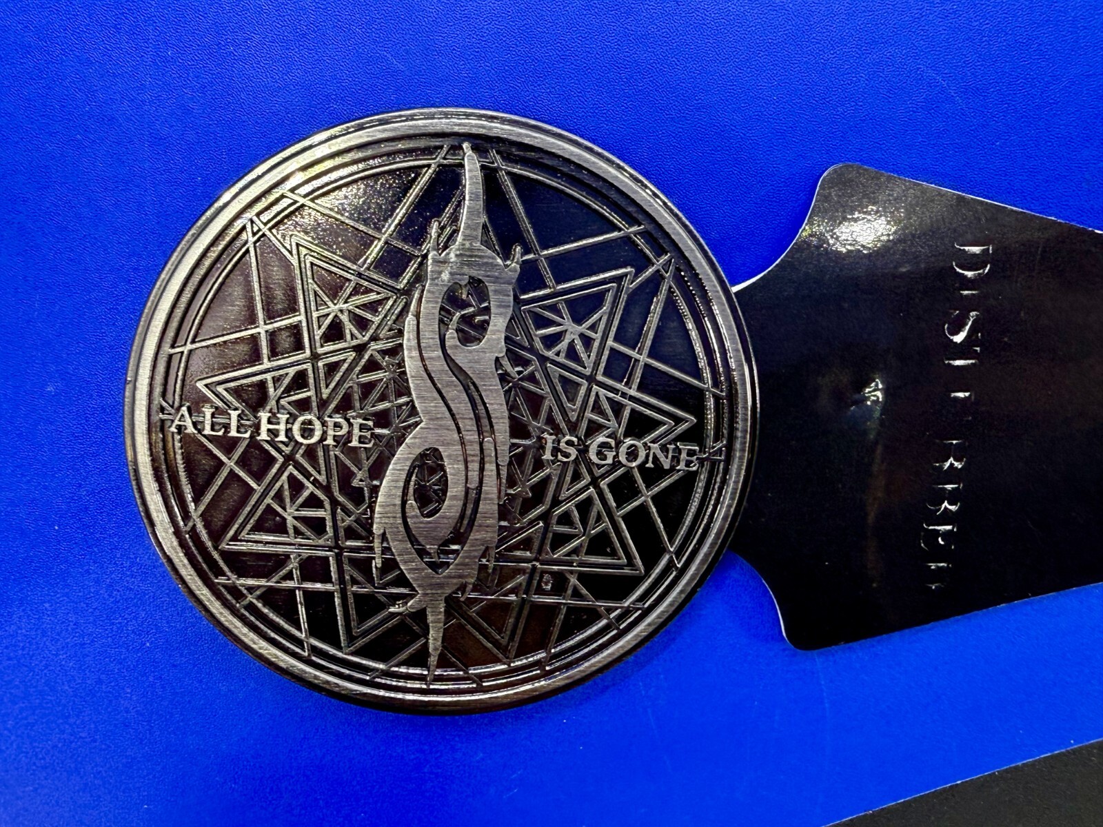 Slipknot Band All Hope is Gone Disturbed NOS 2009 Bravado Licensed Belt Buckle