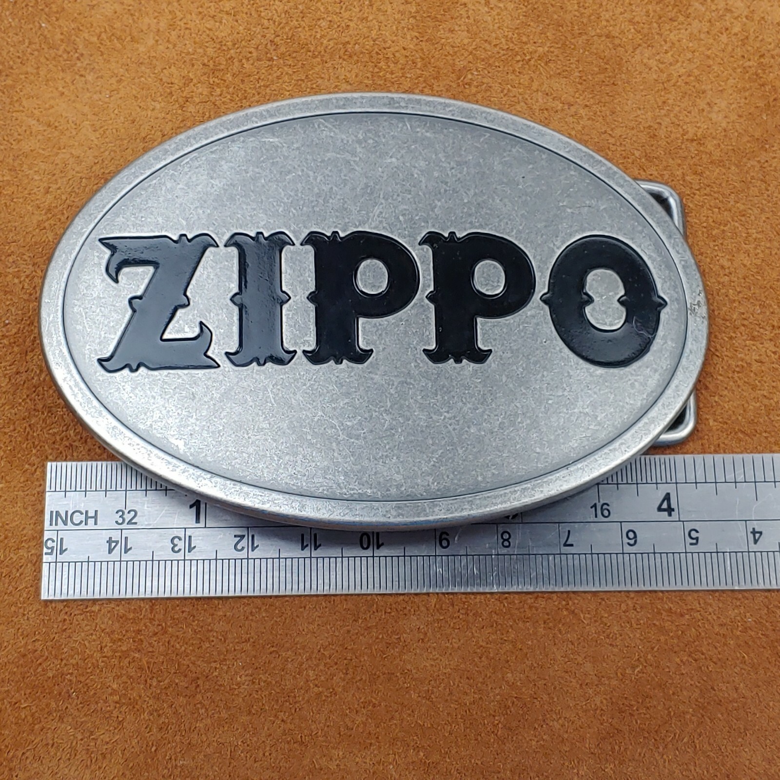 ZIPPO Belt Buckle, NEW in Gift Box, 4.25&Prime; x 3.0&Prime; Will Fit up to a 1.5&Prime; Wide Belt