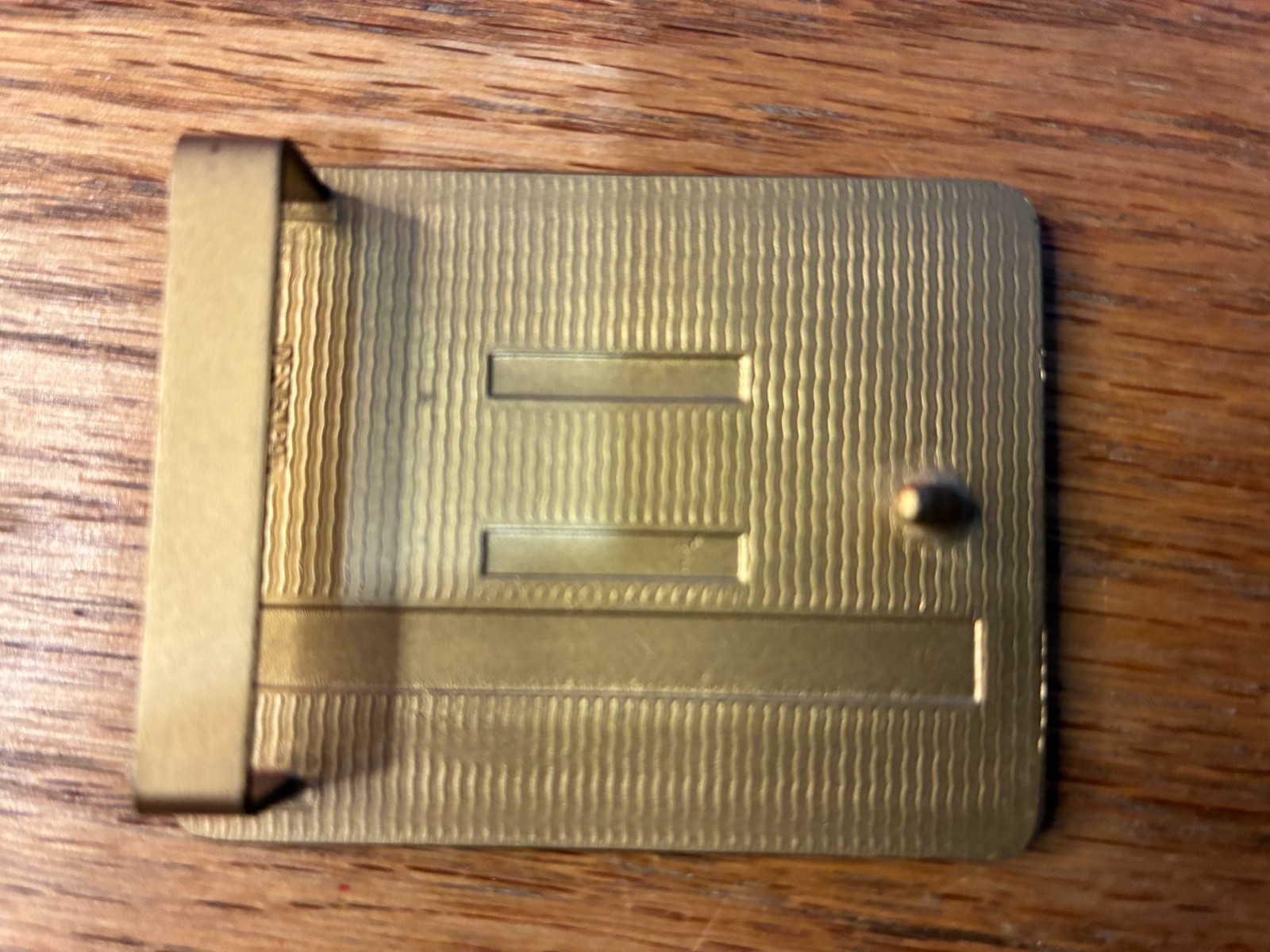 Vintage ABC Bowling League Award Belt Buckle Most Improved Average