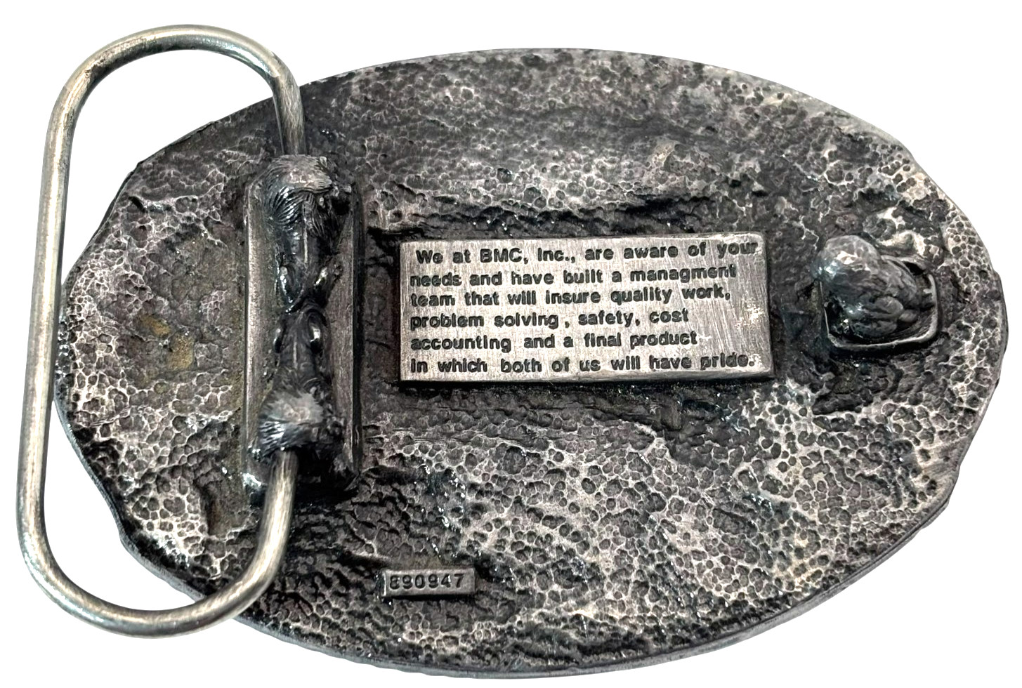 Brazier Mine Construction – Machine Erection & Repair Belt Buckle Gunmetal