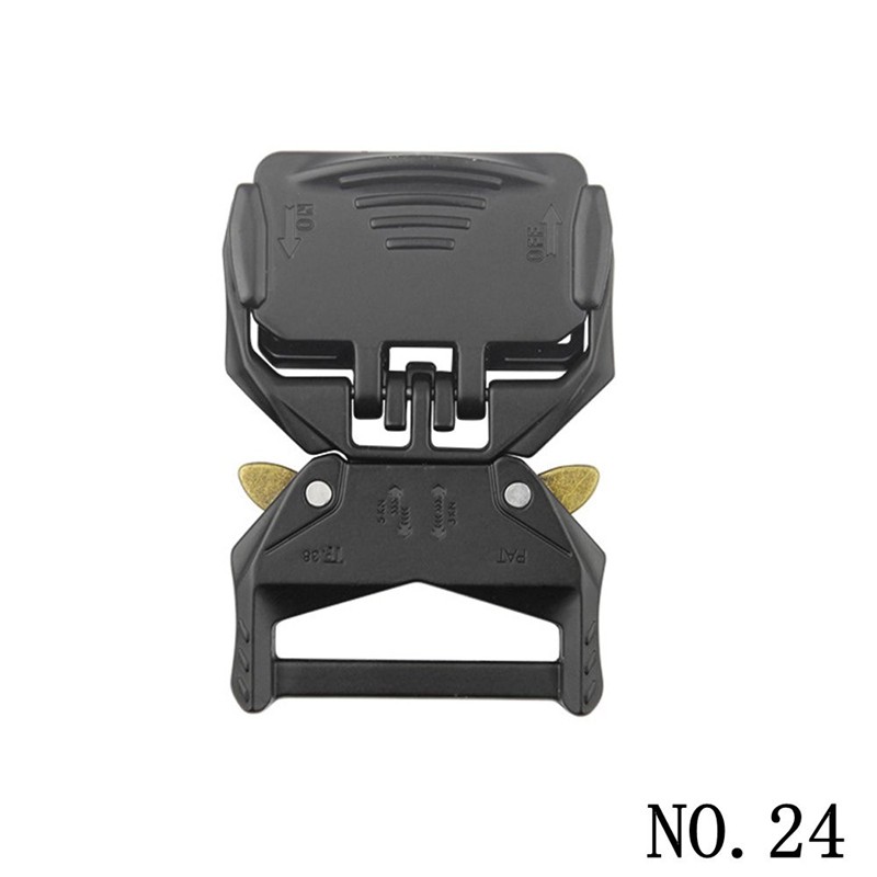 50 52 43 25 32 38mm Tactical Quick Release Men Belt Buckle Military Metal Buckle