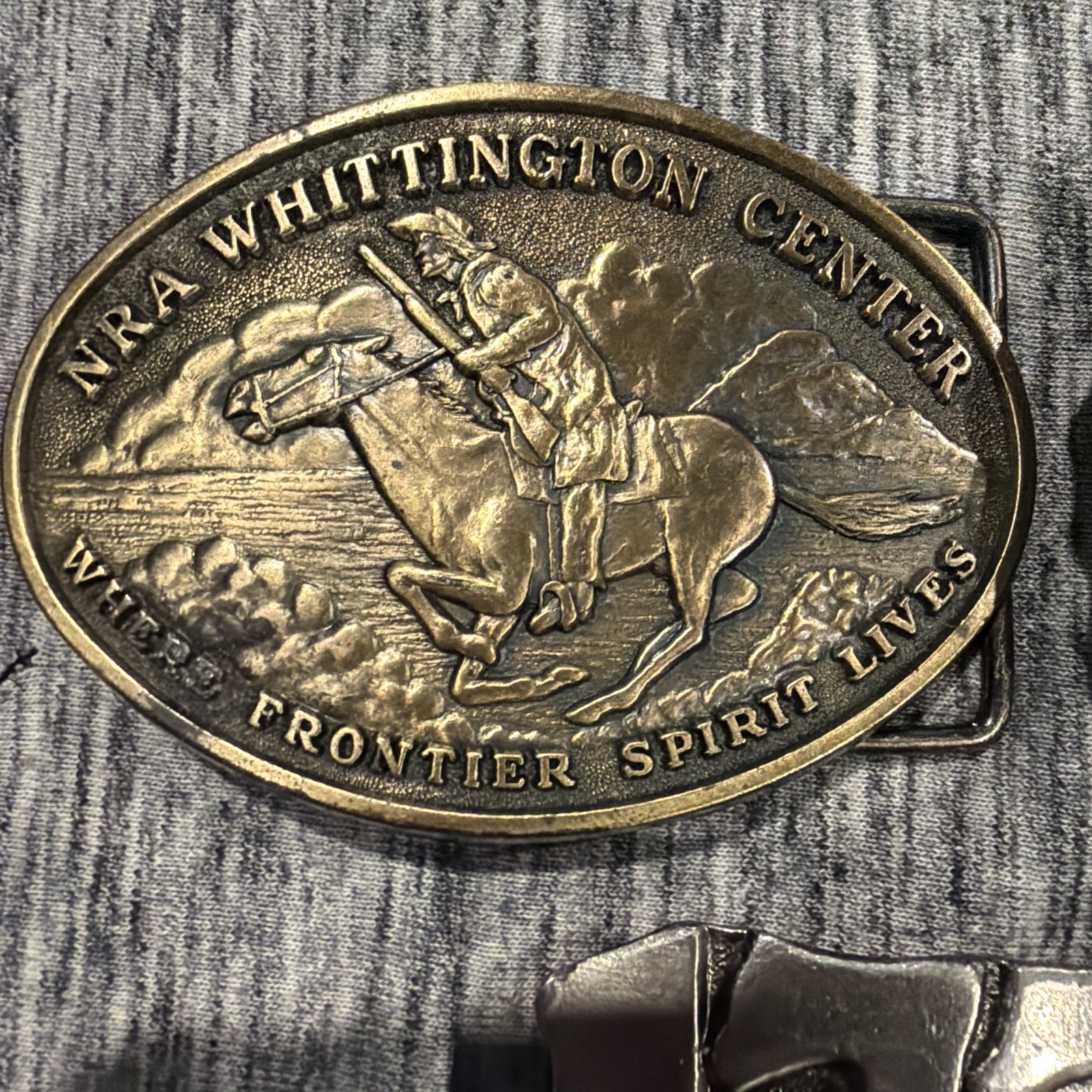 Belt Buckle Lot Of 3 NRA 1776 Jerry