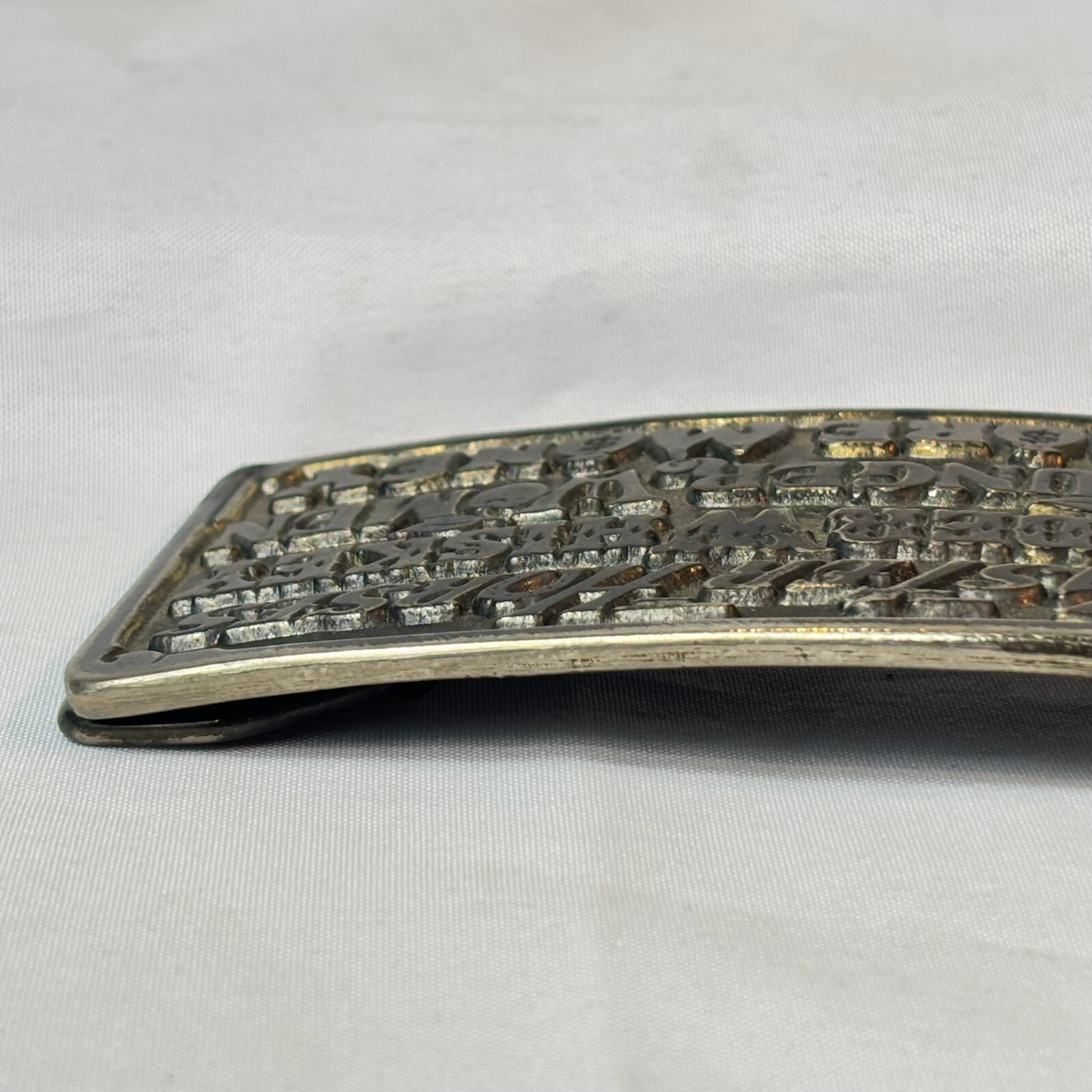 1977 Great American Buckle Co Belt Buckle Faster Older Younger More #750