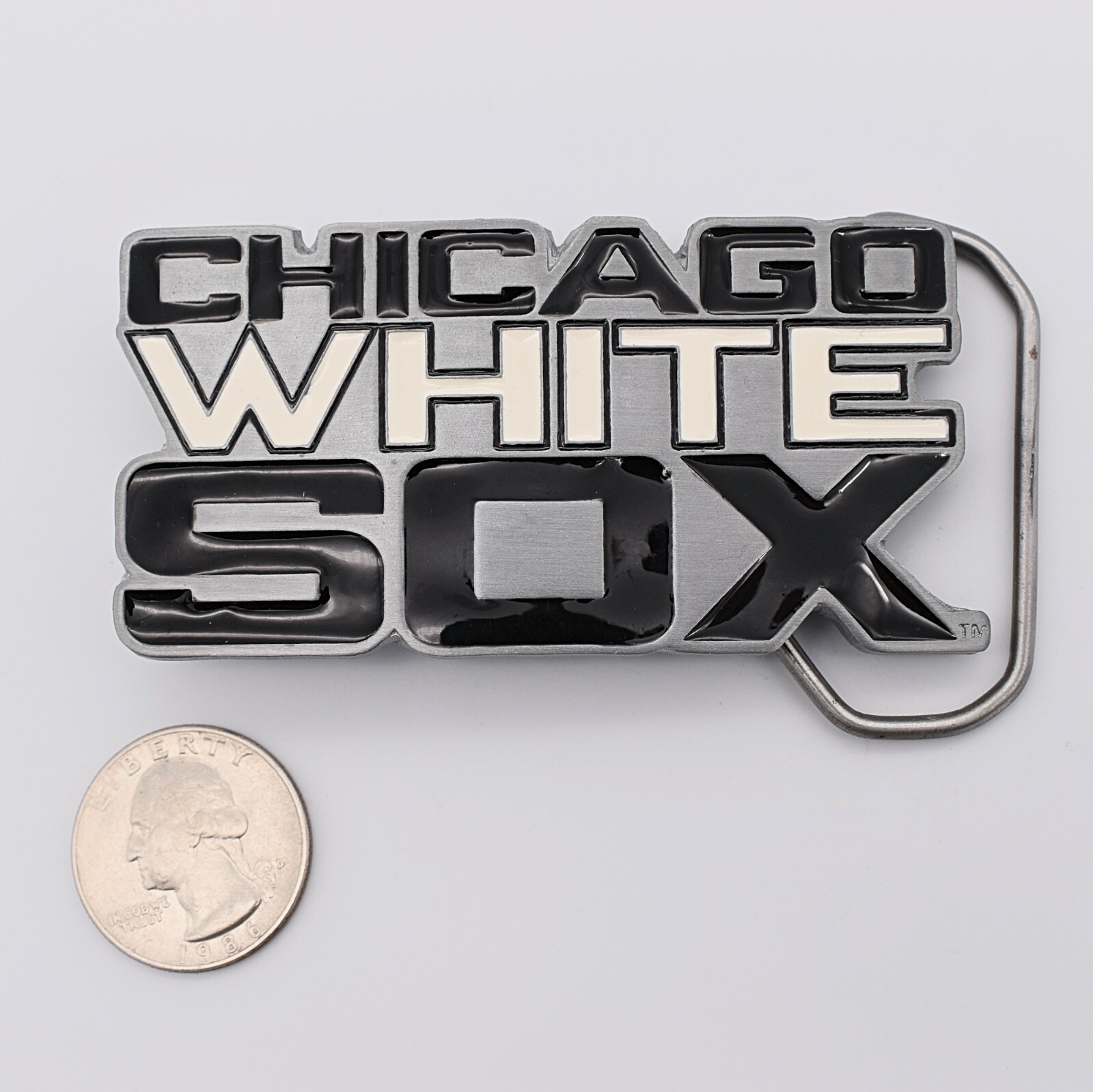 Chicago White Sox Baseball Team Belt Buckle (New)