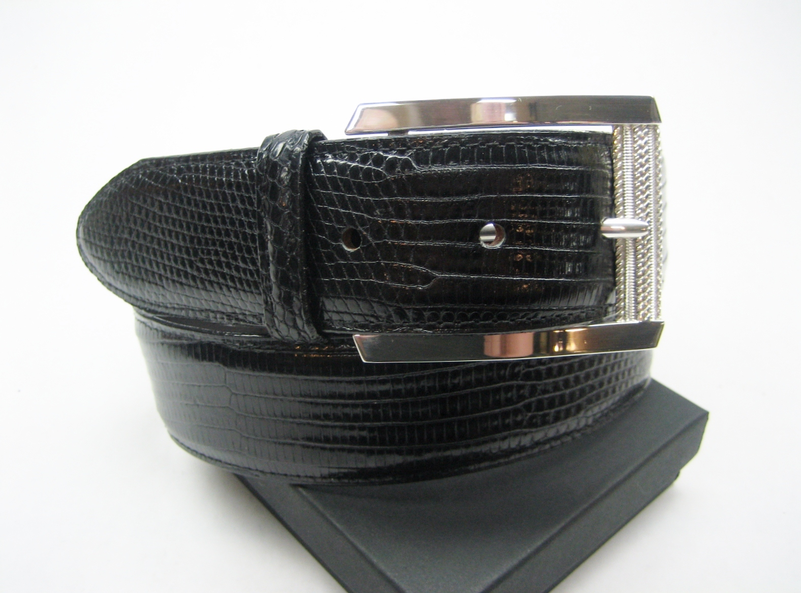 STERLING SILVER 925 BUCKLE AVAILABLE FOR 1&Prime; 1-1/8&Prime; 1-1/4&Prime; 1-3/8&Prime; 1-1/2&Prime; BELTS