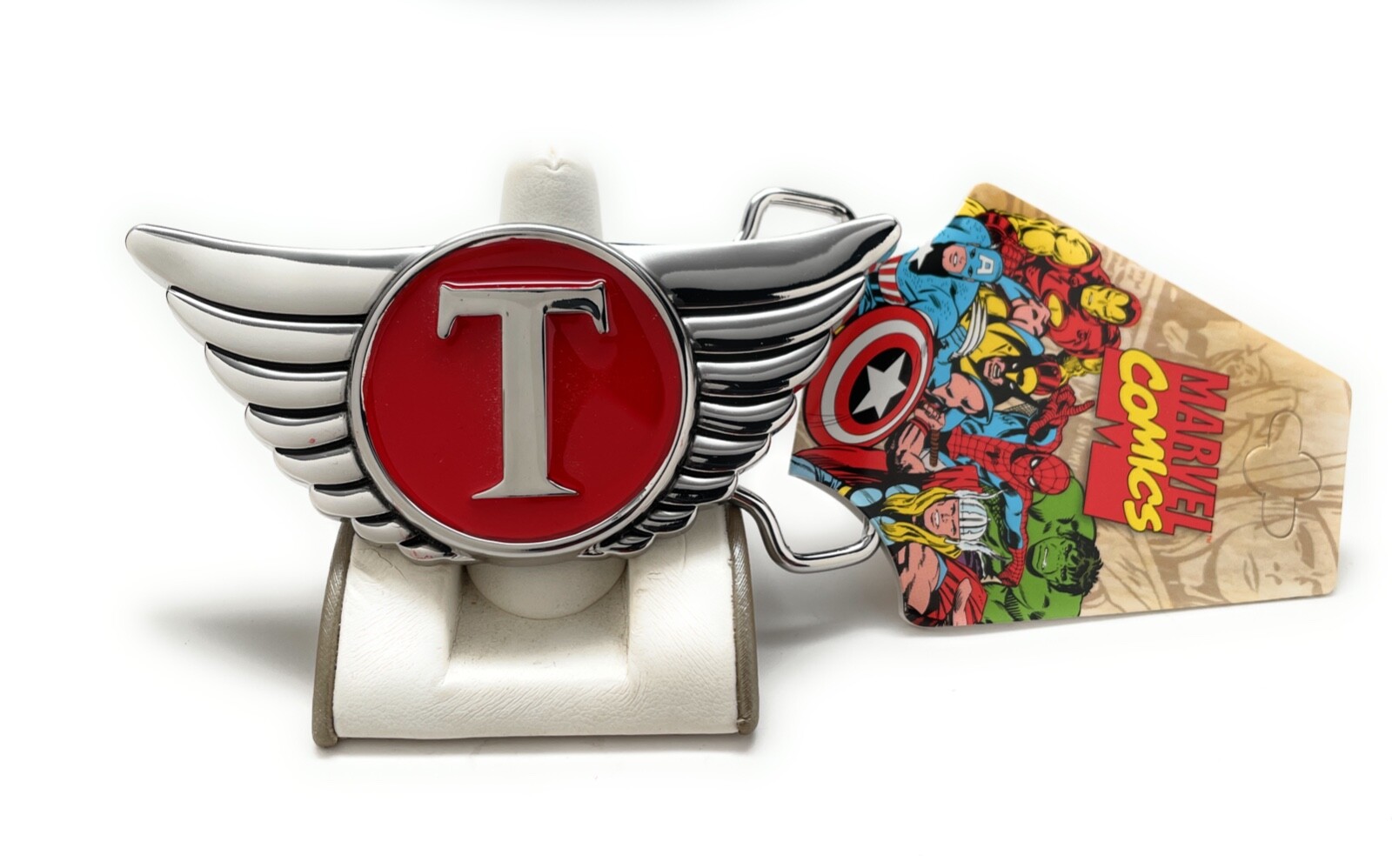 Belt Buckles Thor Silver with Red Enamel Collectors Edition Marvel Comics