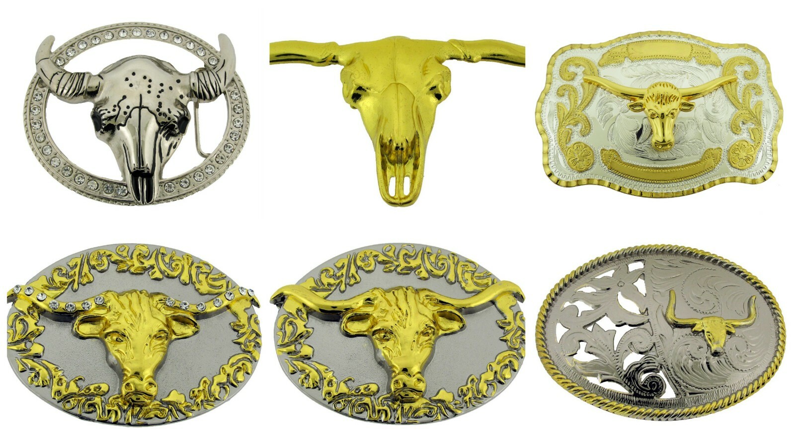 Bull Riders (6 Pcs Lot ) Belt Buckles Wholesale MEN WOMEN Rodeo Cowboy Western