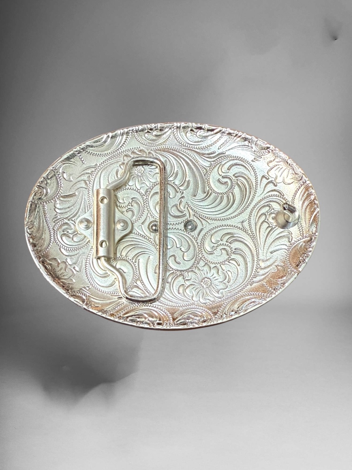 Praying Cowboy Western Style Belt Buckle Hebilla Vaquero con Oracion Vaquero