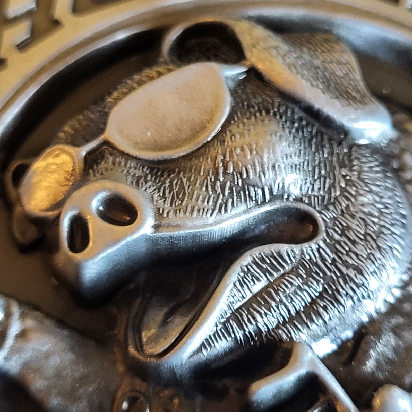 Hog Wild 3D Belt Buckle Metal Finish Biker Motorcycle Western Hog Pig