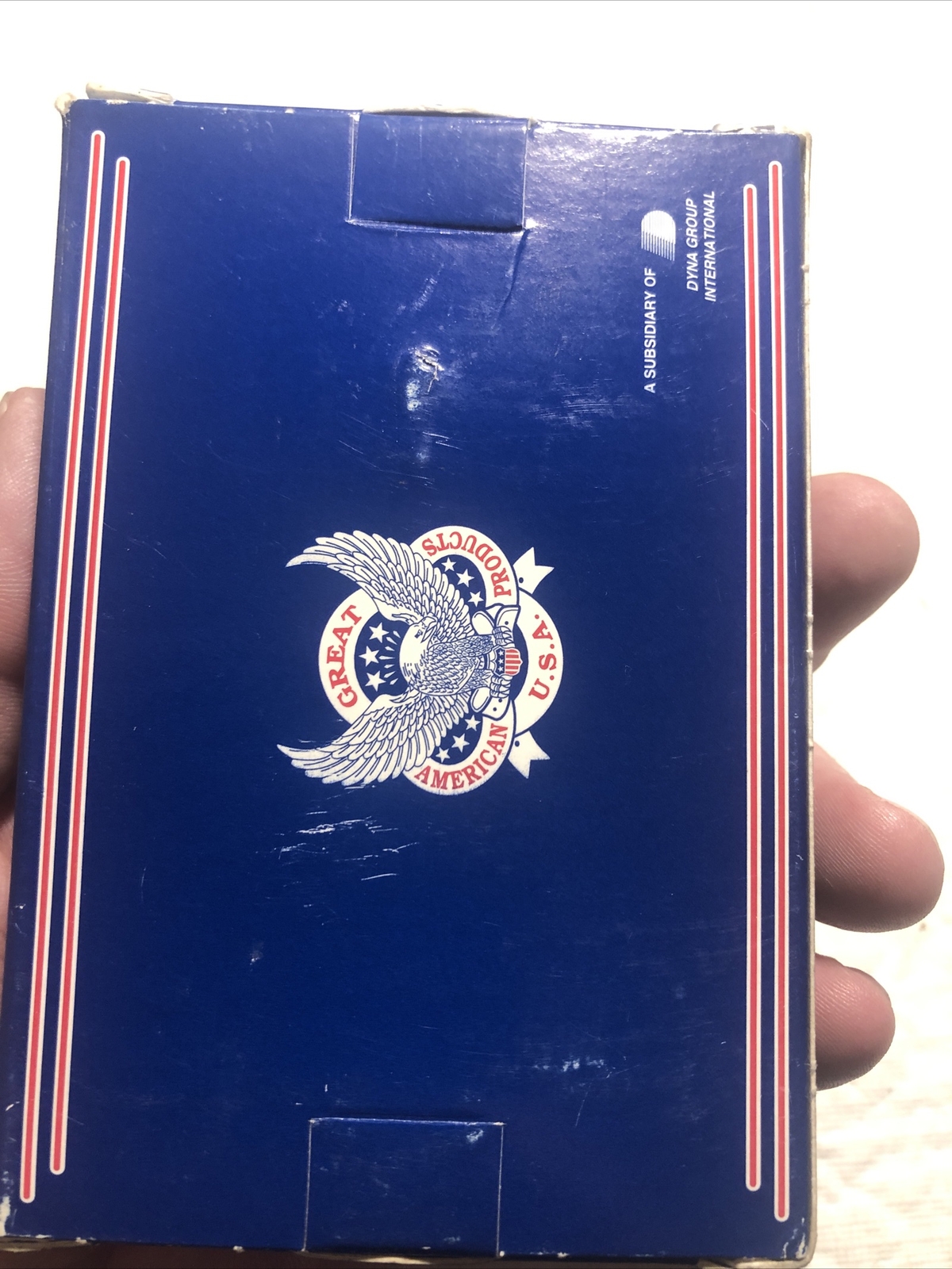 Vtg Belt Buckle 1983 The Great American Buckle Co ENAMEL EAGLE QD1243 3 3/4&Prime; USA