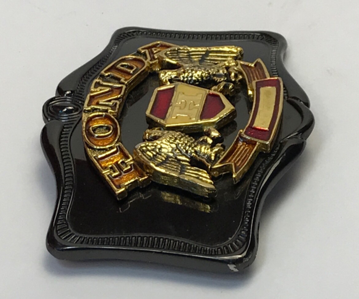 Vintage 1978 Honda Motorcycle Double Eagle Belt Buckle Made by AHM
