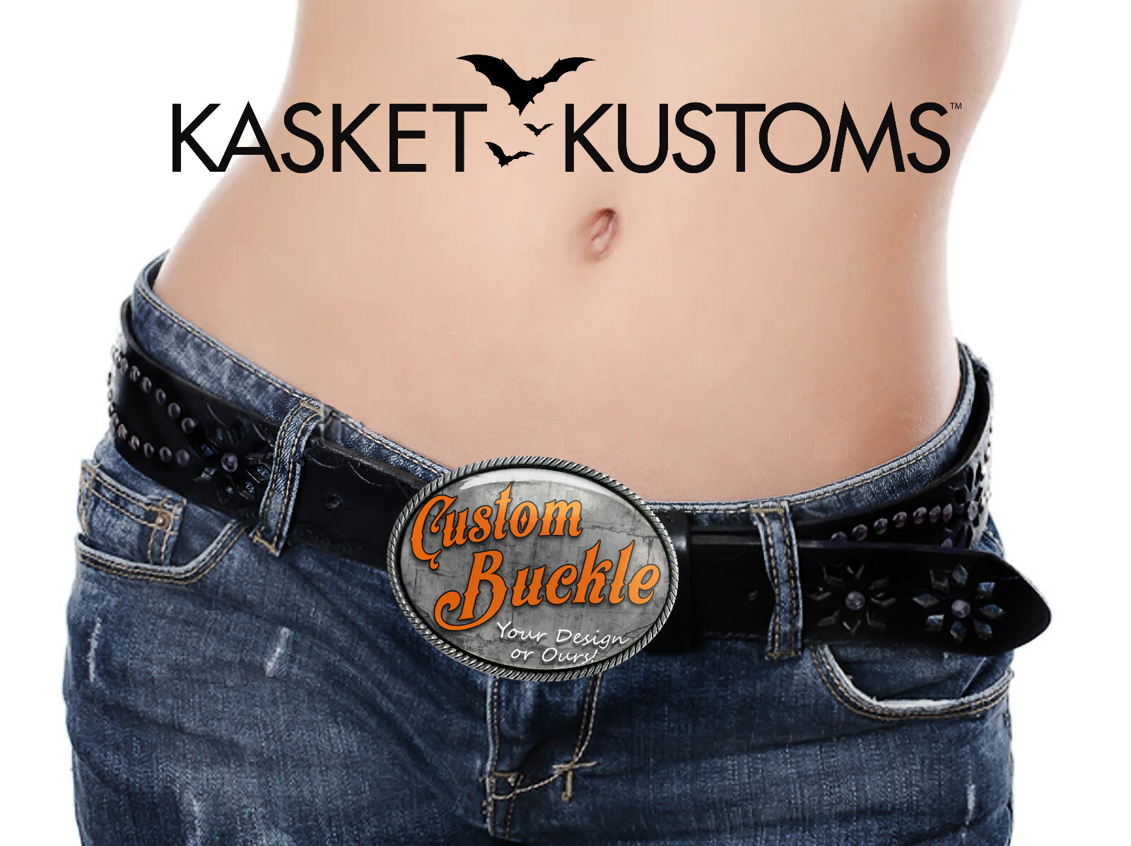Custom Belt Buckle – Personalized Image Design Handmade Artisan Belt Buckle