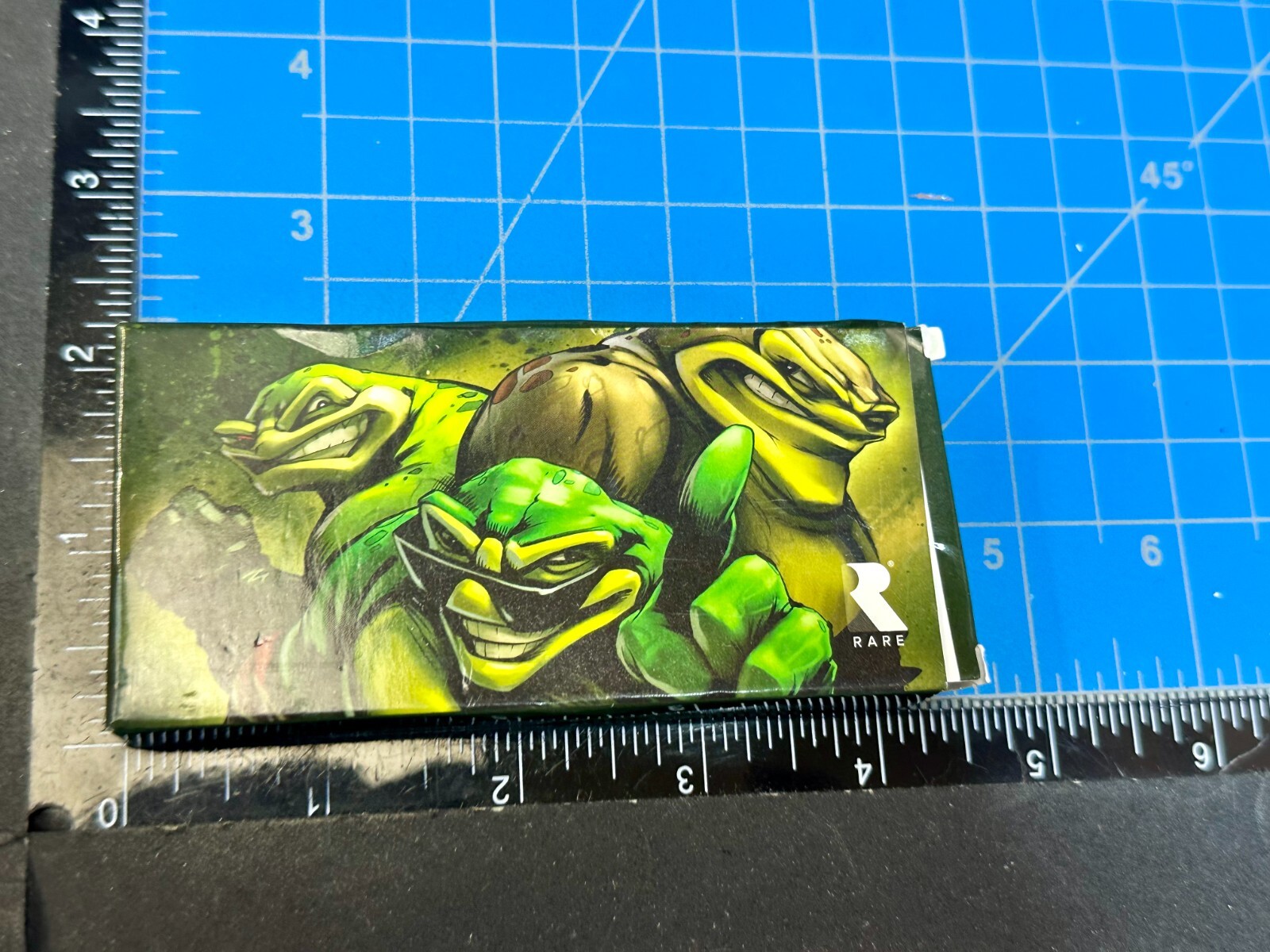 NOB Battletoads June 2017 Loot Crate Gaming Exclusive Nes Gold Tone Belt Buckle