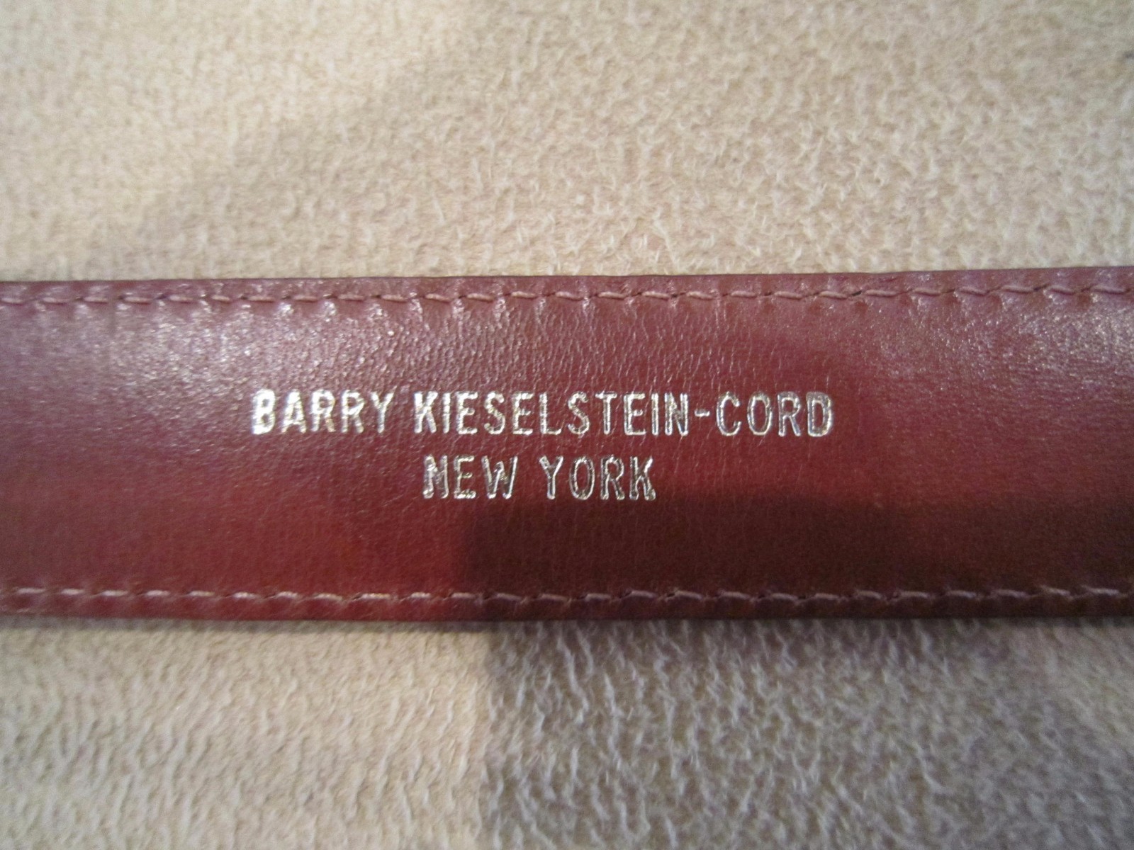 Kieselstein-Cord Sterling Double Alligator Buckle W/Black Alligator Belt Size 1
