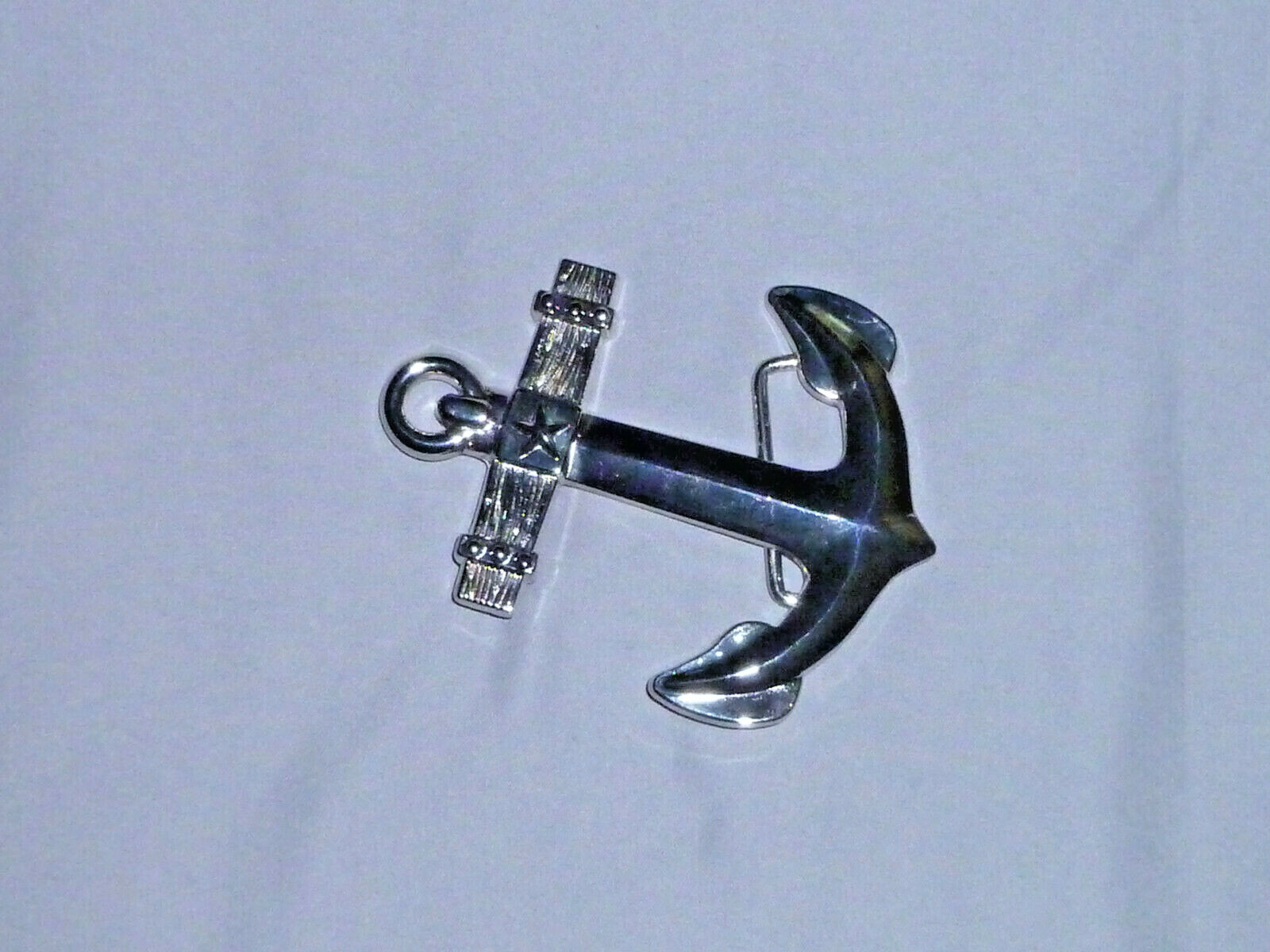 Boat Anchor Belt Buckle LOT of 2. Nautical. Fits 1.5&Prime; Belts. UNISEX Accessories
