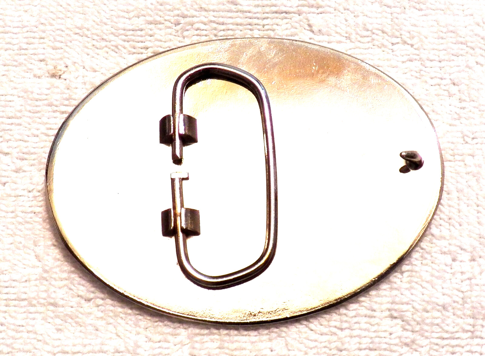 CLASSIC BELT BUCKLE NORTH AMERICAN HUNTING CLUB LIFE MEMBER SILVER/GOLD TON BB16