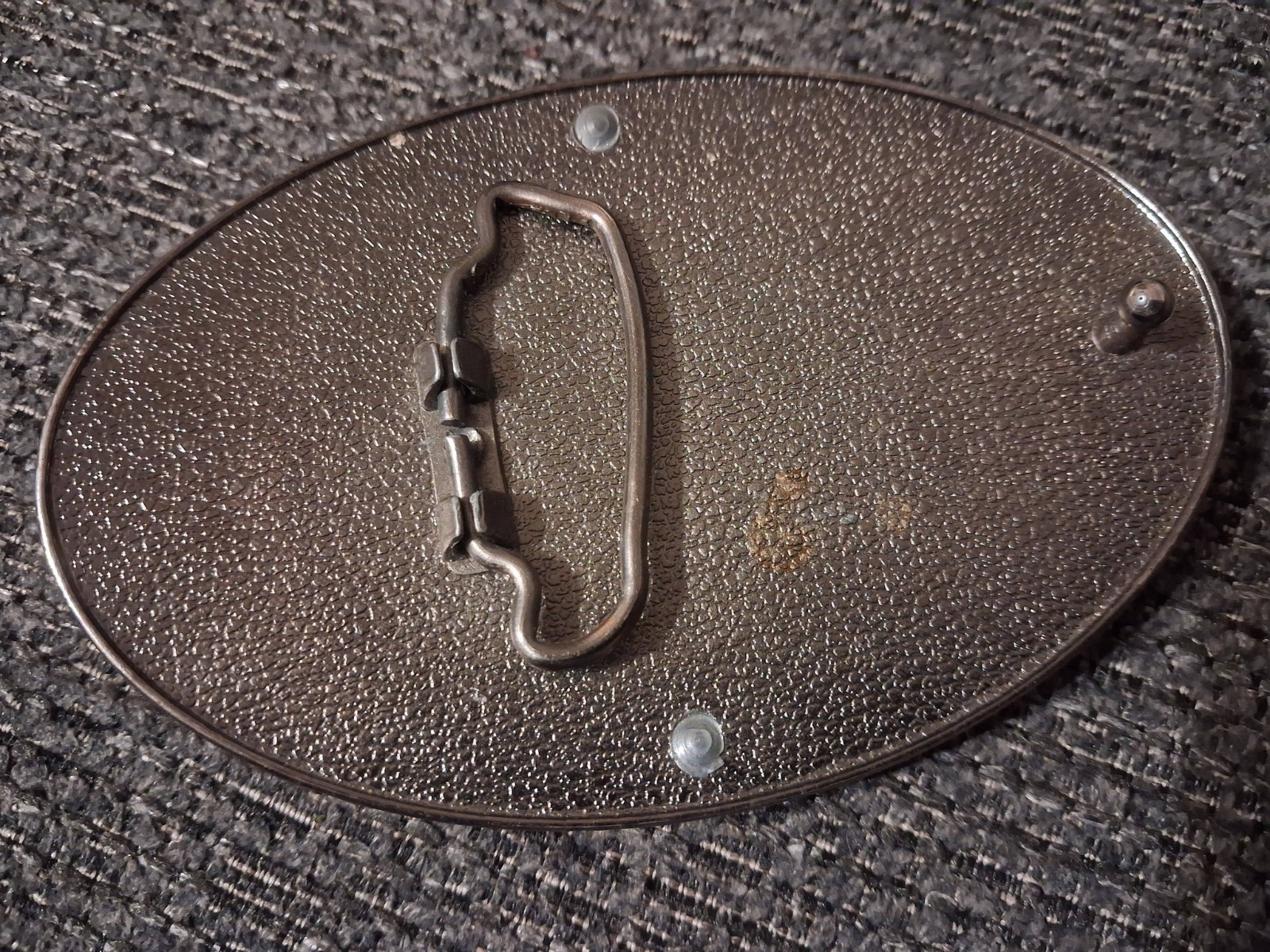 Black and Silver Skull Belt Buckle, Please see photos READ
