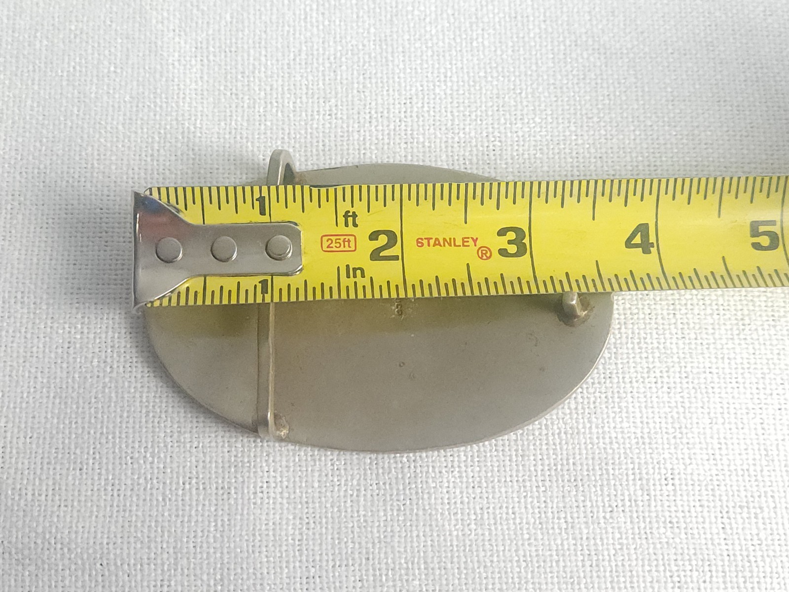 VTG Belt Buckle Mexican Abalone Inlay Silver Marijuana Leaf 420 Weed Cannabis