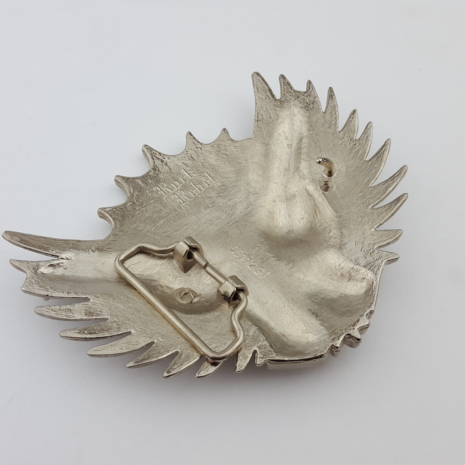On Sale: Rock Rebel Brand: Silver Wing with Double Pistol Belt Buckle