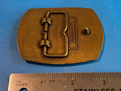 Handyman Jack of all trades carpenter builder plumber electrician Belt Buckle