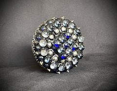 “Perpetual Motion” Belt Buckle 3 1/8” Round Industrial OOAK Darren McNeese