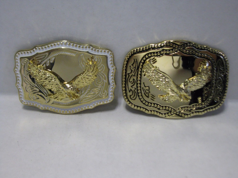 Western Belt Buckle Eagle Design Unisex Choice of Color