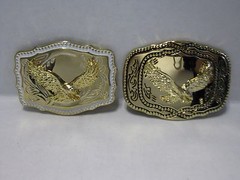 Western Belt Buckle Eagle Design Unisex Choice of Color