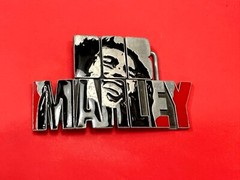 BOB MARLEY Block Letters Jamaica Reggae Beautiful Music Art Belt Buckles
