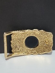 Vintage Loyal Order Of Moose Brass Belt Buckle P.A.P, HOWDY
