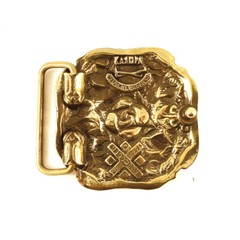 Belt buckle “Rose”; Ornamental belt buckle; Belt buckle for a women;