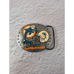 Vintage 1997 Miami Dolphins Siskiyou Belt Buckle Limited Edition NFL No 3445
