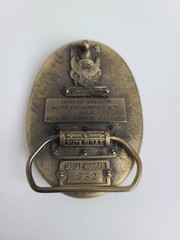 Vtg Belt Buckle Pearl Harbor USS Arizona 12-7-1941 Lim. Edition Rare 1983