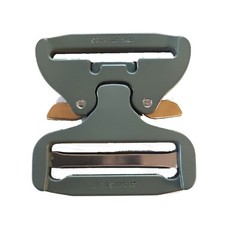 AustriAlpin 50mm / 2&Prime; Foliage Green Cobra Buckle XL Brass Ears – FY50FVF-XL