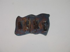 Puerto Rico Puerto Rican Waving Flag Belt Buckle