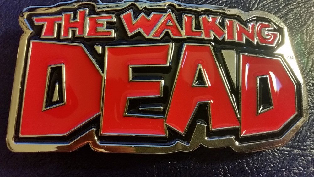 ✖ The Walking Dead Belt Buckle Cosplay collectible Full Metal norman reedus