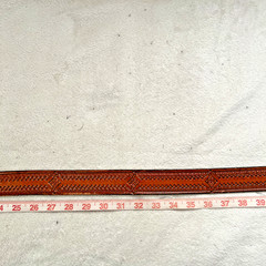 Agate Cabochon Stone Vintage Silver Color Belt Buckle with Braided Leather Belt