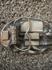 VTG 80s 1990s Kansas Western Belt Buckle Eagle Belt Buckle Lot Of 7 Bird City