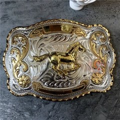 40mm Belt Buckle Rock Bull Ride Rodeo Long Huge Big Cowboy Texas Western Shine