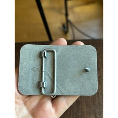 Vintage 1981 Southern Pacific Railfair Sacramento pewter belt buckle