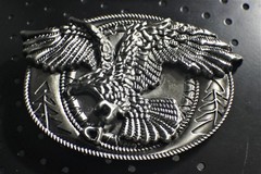 Classic Soaring EAGLE ` Full Metal BELT BUCKLE COUNTRY Western ** USA seller
