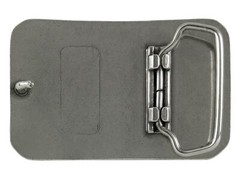 Antique Silver Bronco Rider Cowboy Belt Buckle Fits 1-1/2&Prime;(38mm) Wide Belt