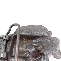Vintage Unbranded Truck 3D Metal Belt Buckle
