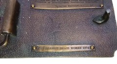 International Auto Wagon Limited Edition Belt Buckle Bergamot Brass Works 1974