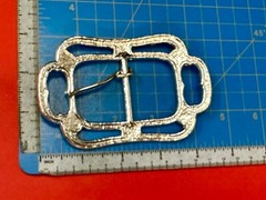 Unique Shape See Through Replacement Metal Belt Buckle