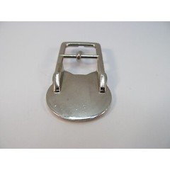 Black Enamel Cat Head Face Small Metal Belt Buckle