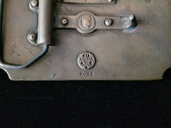 Queen Of The West MISSISSIPPI Belt Buckle Bergamot Brass Work From 1973