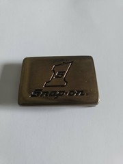 Vintage Snap-on Brass Belt Buckle “1 Snap-on” Logo USA Mechanic Tool SPP-566