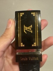 rare Louis Vuitton Belt Buckle Cellphone.