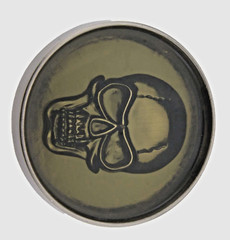 Skull Belt Buckles Tattoo Tribal Gothic Skeleton Halloween Party Costume Vintage