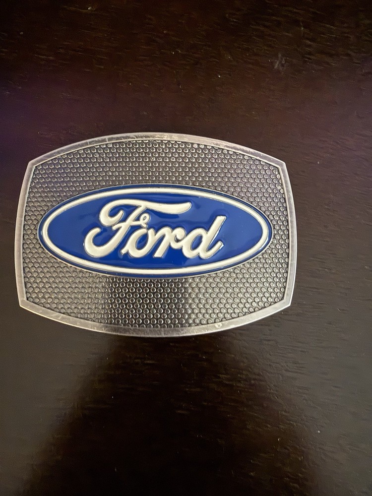 Ford Grille Enamel Belt Buckle Speccast New Licensed NOT MADE ANYMORE!